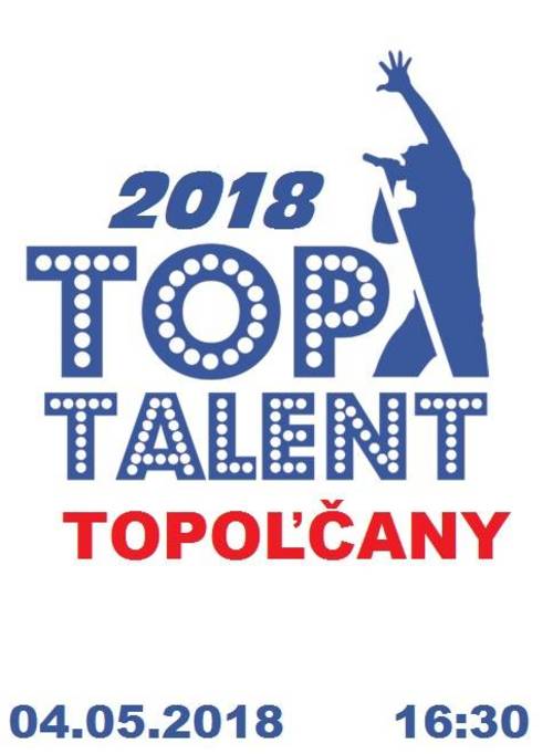 Plagát Top Talent 2018