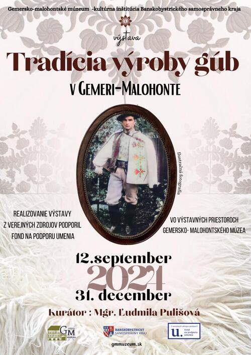 Plagát Tradícia výroby gúb v Gemeri-Malohonte