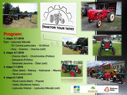 Plagát Traktor tour Tatry