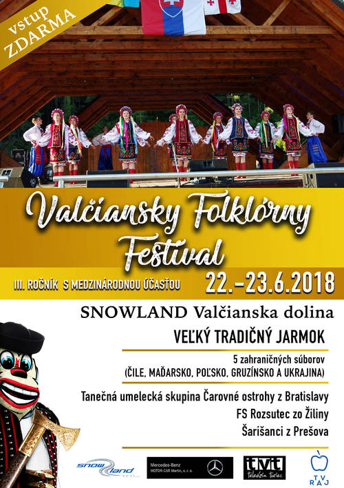 Plagát Valčiansky folklórny festival III. ročník