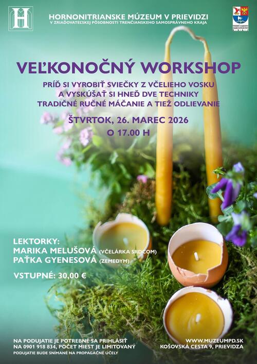 Plagát Veľkonočný workshop