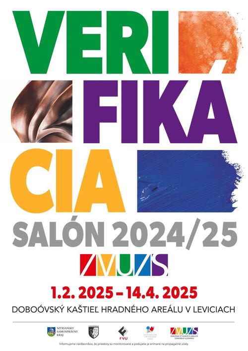 Plagát Verifikácia - Salón 2024/2025