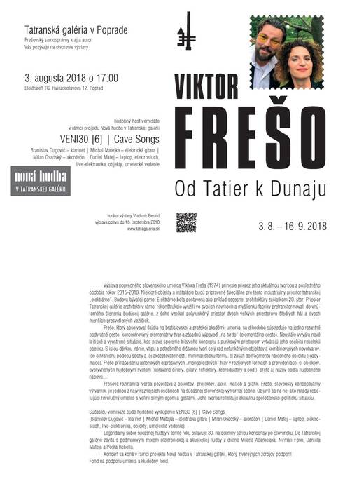 Plagát Viktor Frešo: Od Tatier k Dunaju