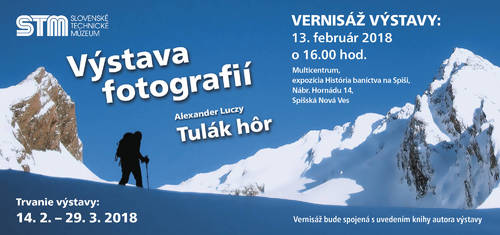 Plagát Výstava fotografií - Tulák hôr