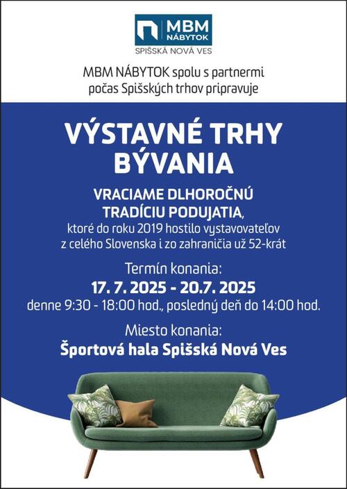 Plagát Výstavné trhy bývania