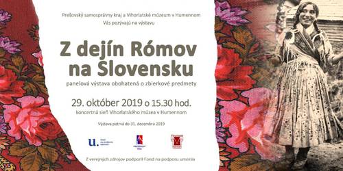 Plagát Z dejín Rómov na Slovensku