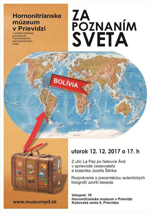 Plagát Za poznaním sveta: Bolívia