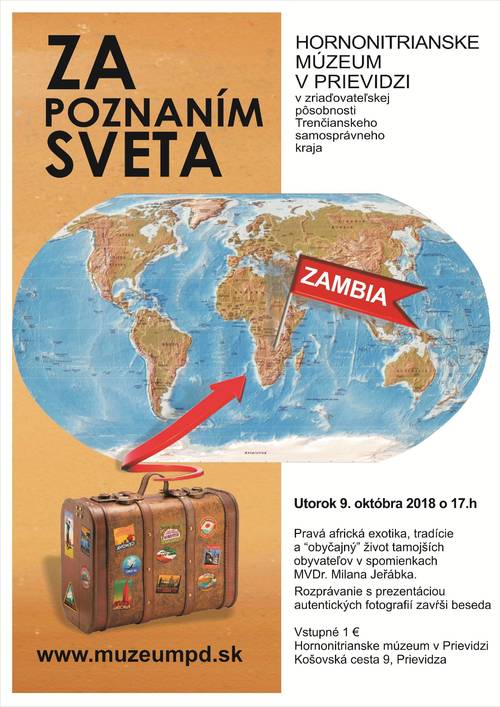 Plagát Za poznaním sveta: Zambia