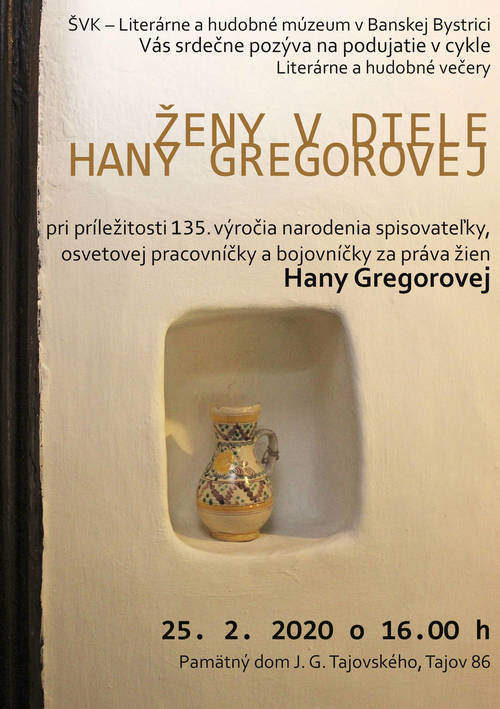 Plagát Ženy v diele Hany Gregorovej