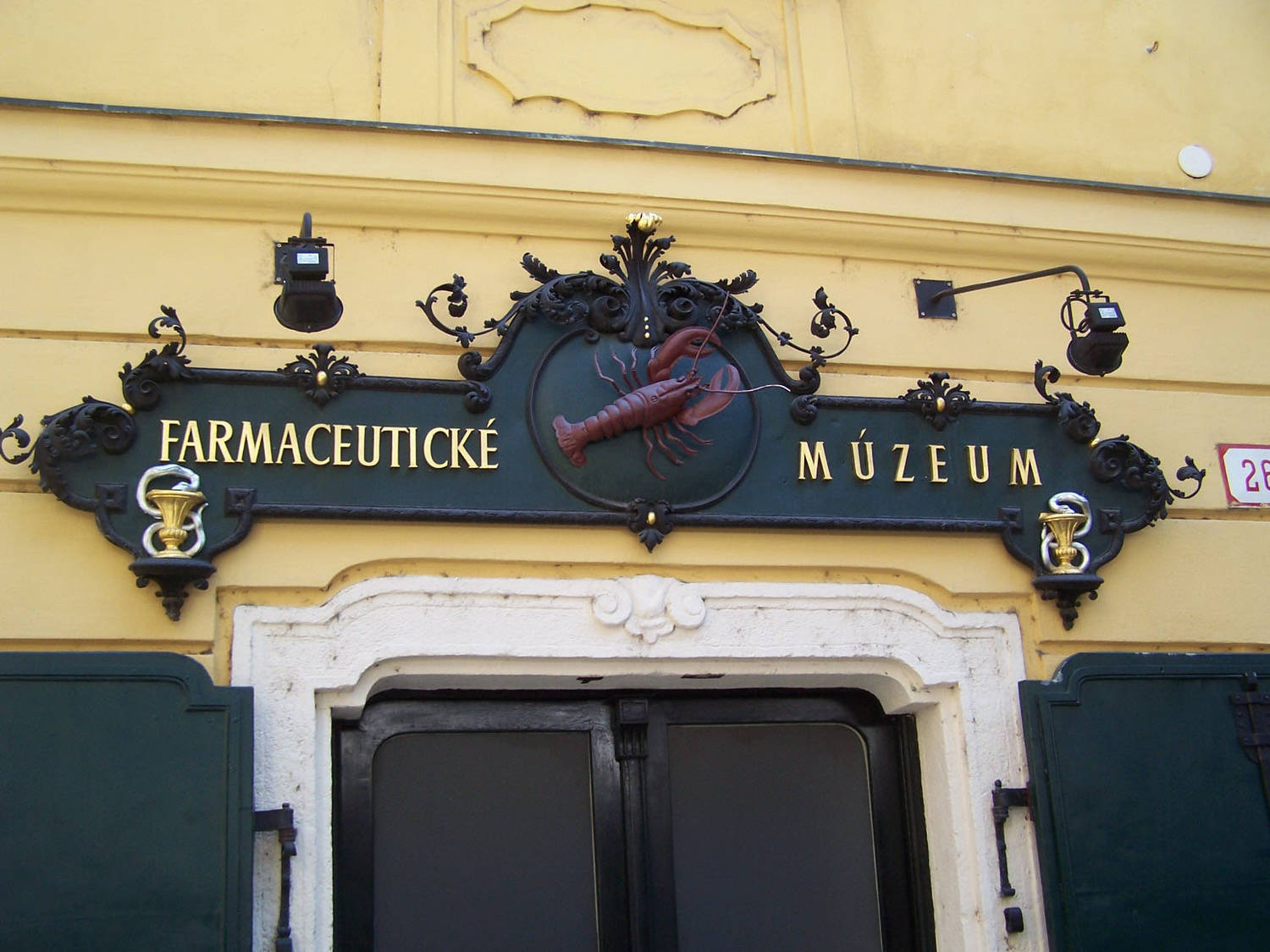 Múzeum farmácie - lekáreň U červeného raka