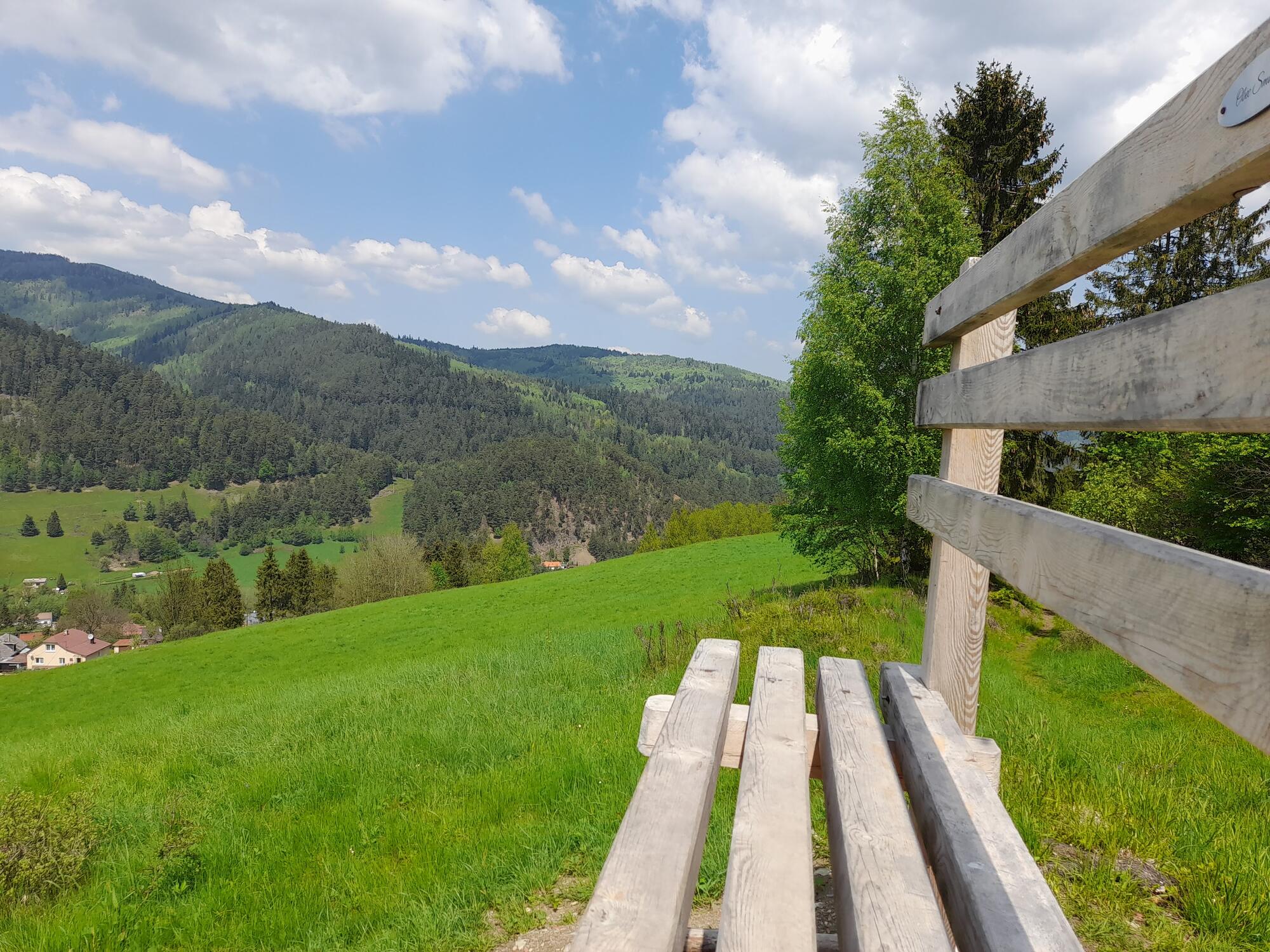 Lavička nad Smolníkom