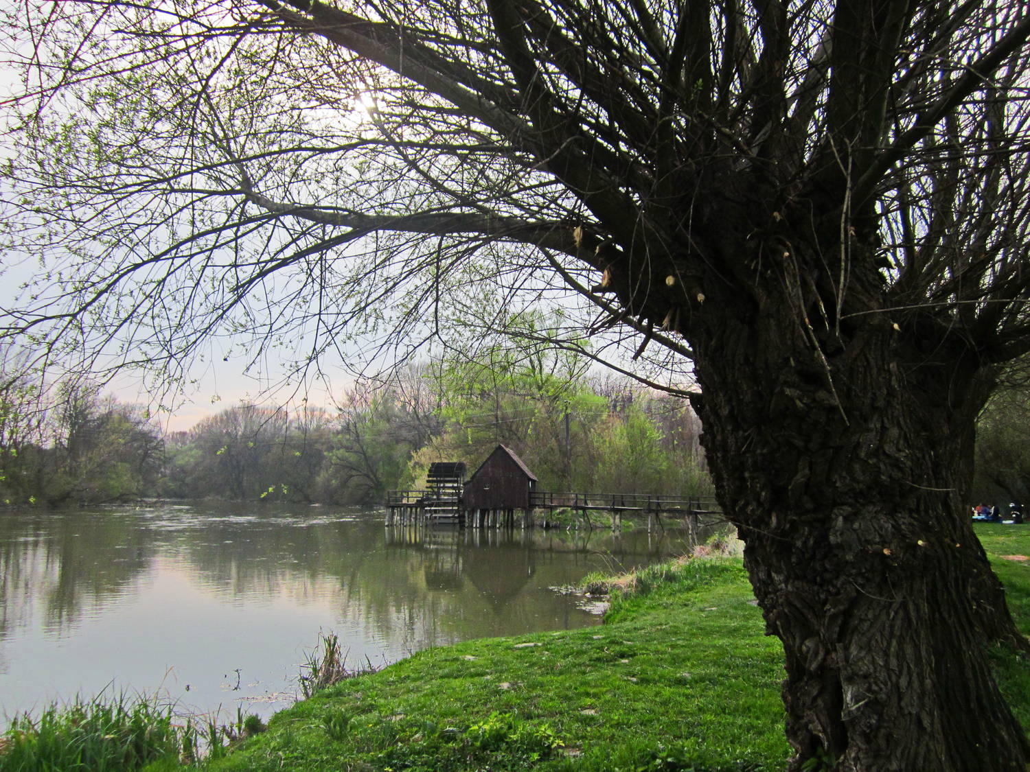 Vodný kolový mlyn Tomášikovo