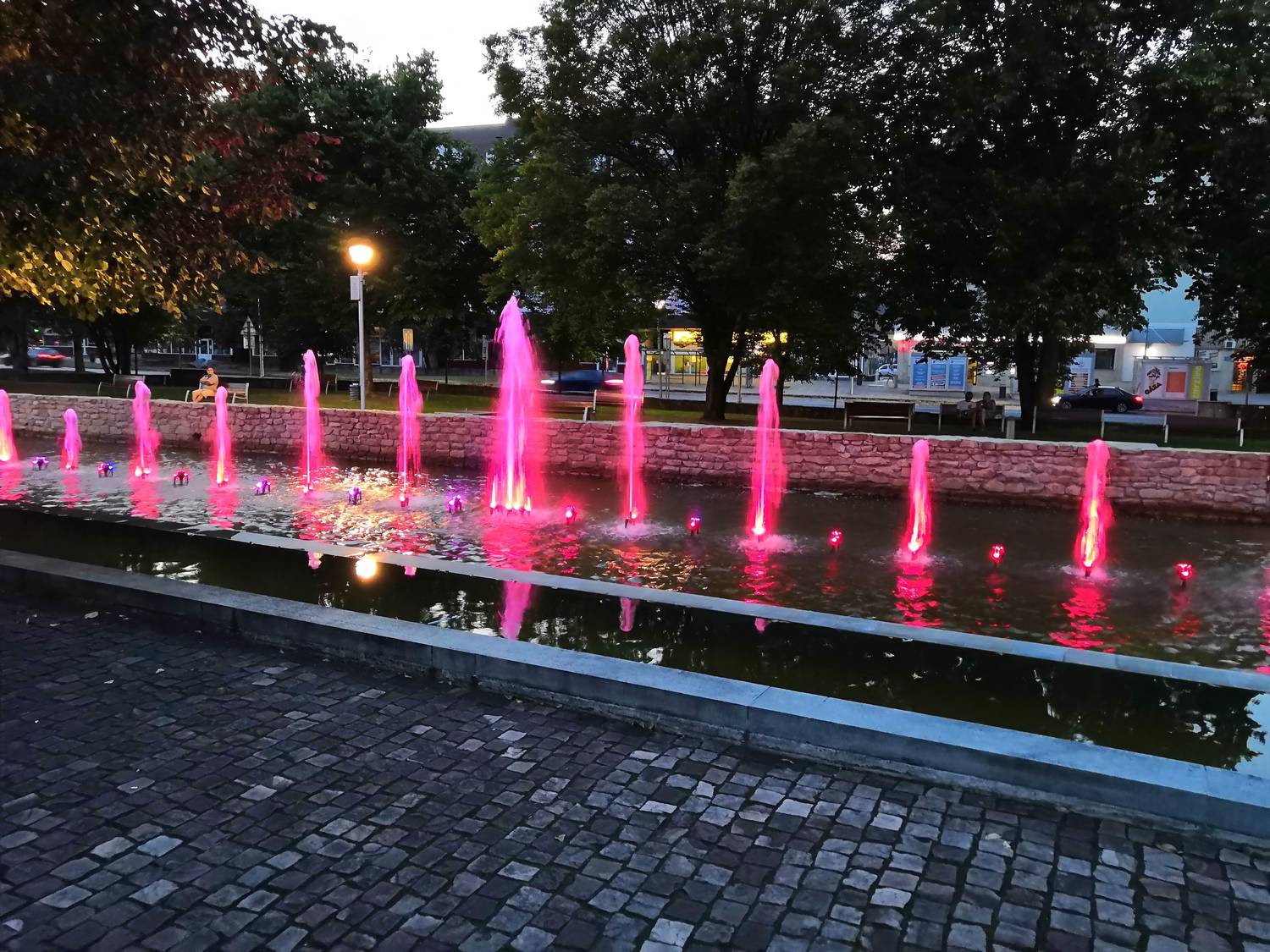 Spievajúca fontána Bardejov
